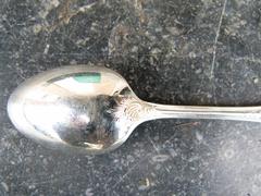 Louis 15 style Dessertspoons of Christofle in silverplated metal, France 1970