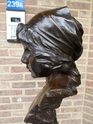 Art-nouveau style Buste of a lady 