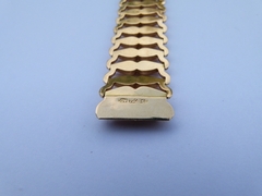 Dames armband in 29.8 gr 18 karaats geel goud  1960