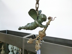 Louis 16 style Lamp in bronze, France 1920