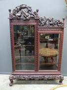 Chinese style Display cabinet in Asiatique rosewood, China 1920