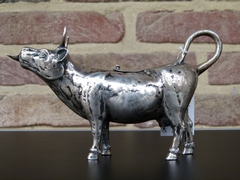 style Cow milking pot 253 gr in silver 835, Germany