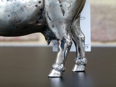 style Cow milking pot 253 gr in silver 835, Germany