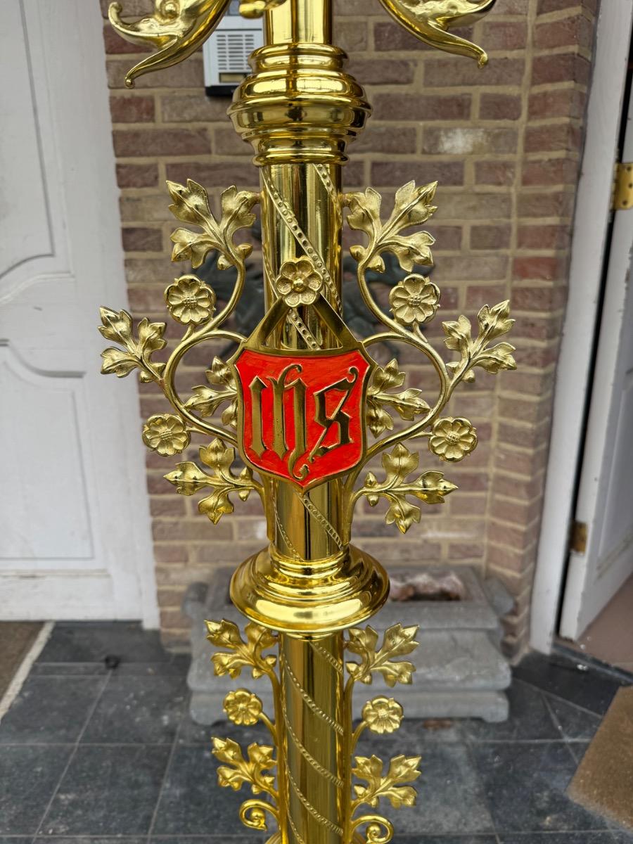 Huge church candelabra 