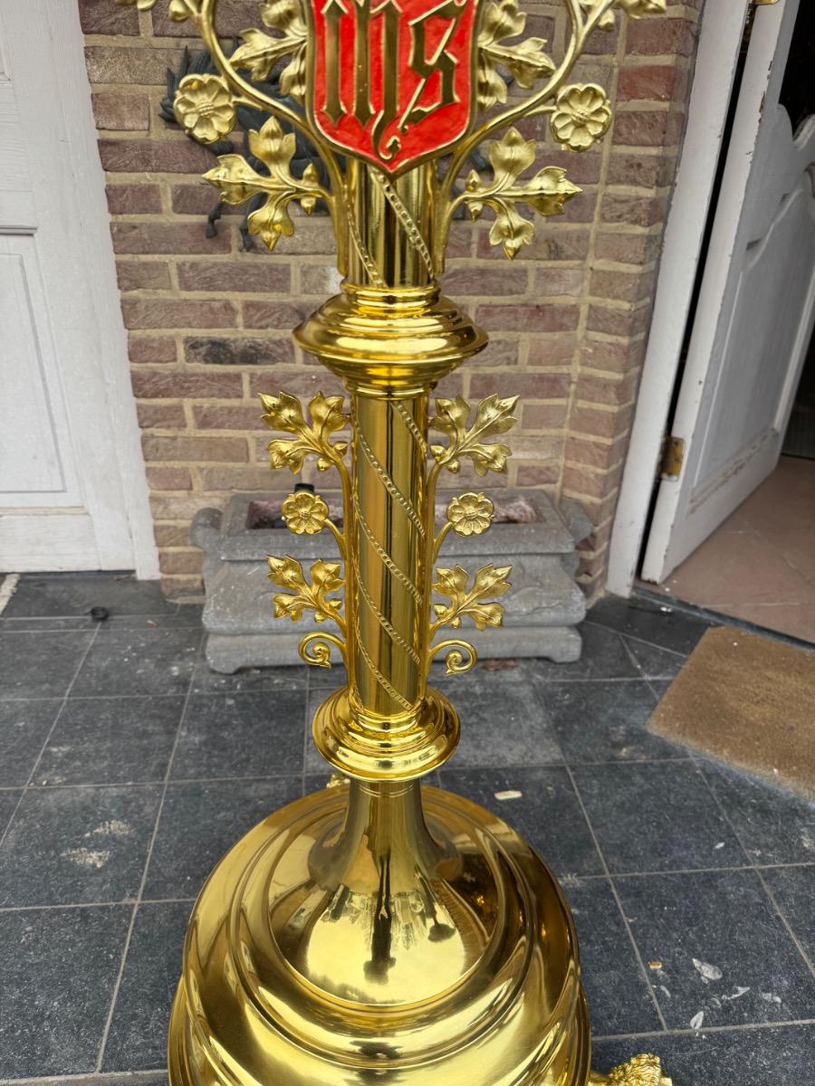 Huge church candelabra 