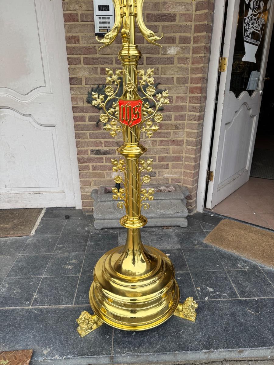 Huge church candelabra 