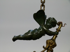 Louis 16 style Lamp in bronze, France 1920