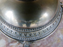 Louis 16 style Pair candelabra around 1600gr  in silver 800