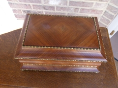 Napoleon III style Box with bronze in rosewood, France 1890