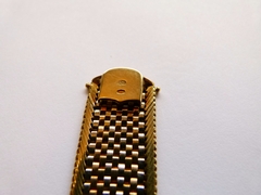 style tricolor 18kt gold bracelet 60.6 gram in gold 18 kt 1970