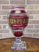 style Val Saint Lambert VSL vase with 